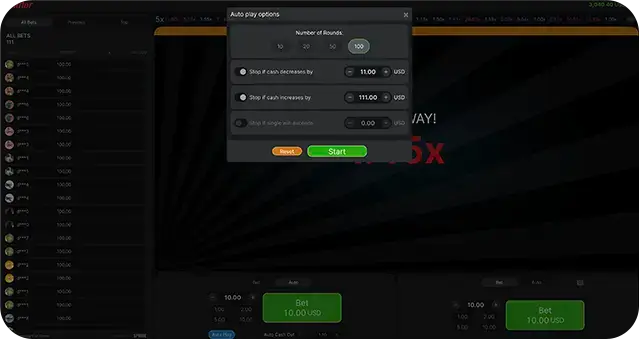 Setting Up Auto Play and Auto Cash out Online Aviator Bet Game